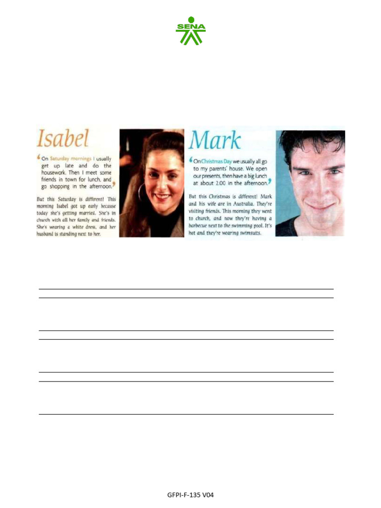 Alexis Alvarez Paez - Warm Up Level 4 | PDF | Linguistic Morphology ...