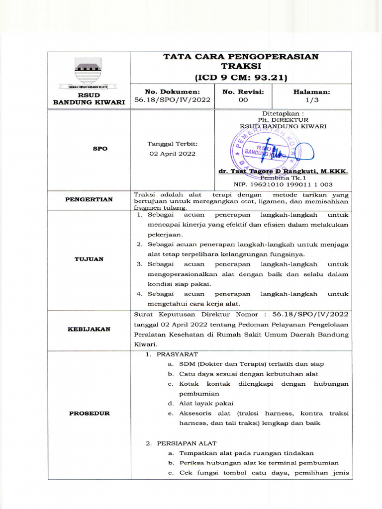 Spo Traksi | PDF