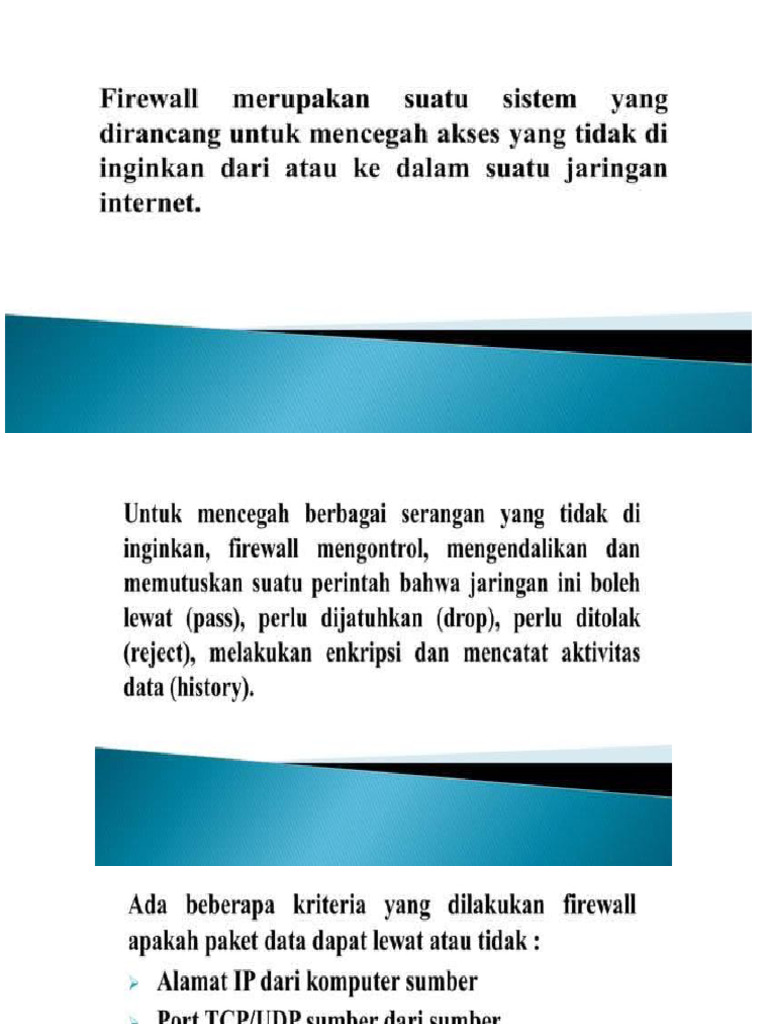 Firewall | PDF