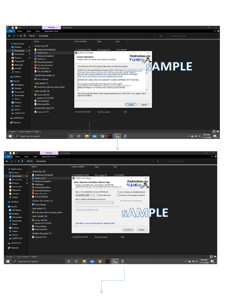 Sample - Creating Usb Bootable Win Installer | PDF