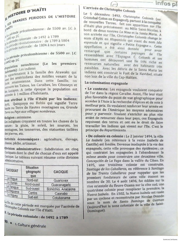 Histoire Nationale. Extrait Du Livre en Toute Quiétude 2022 | PDF