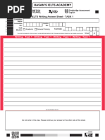 Task 1: IELTS Writing Answer Sheet - TASK 1 | PDF | International ...