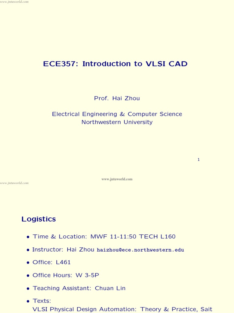 1 Introductionof VLSI | PDF