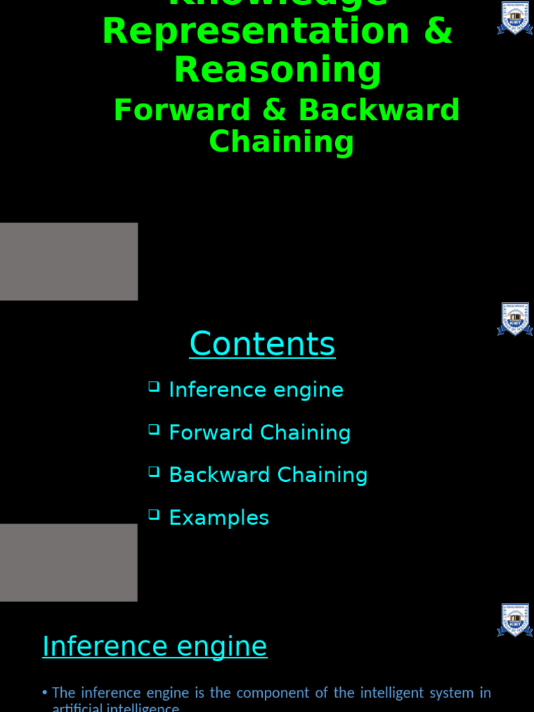 Forward and Backward Chaining | PDF | Inference | Logic