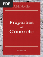 Properties of Concrete Fourth Edition | PDF | Concrete | Cement