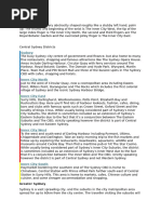 Sydney Metro Postcode Overview | PDF | Sydney | New South Wales