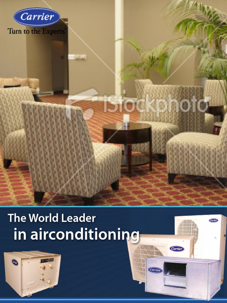 Carrier 40LX Ceiling Ducted Splits | PDF | Heat Transfer | Building ...