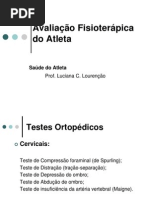 Testes Especiais Aval.atleta