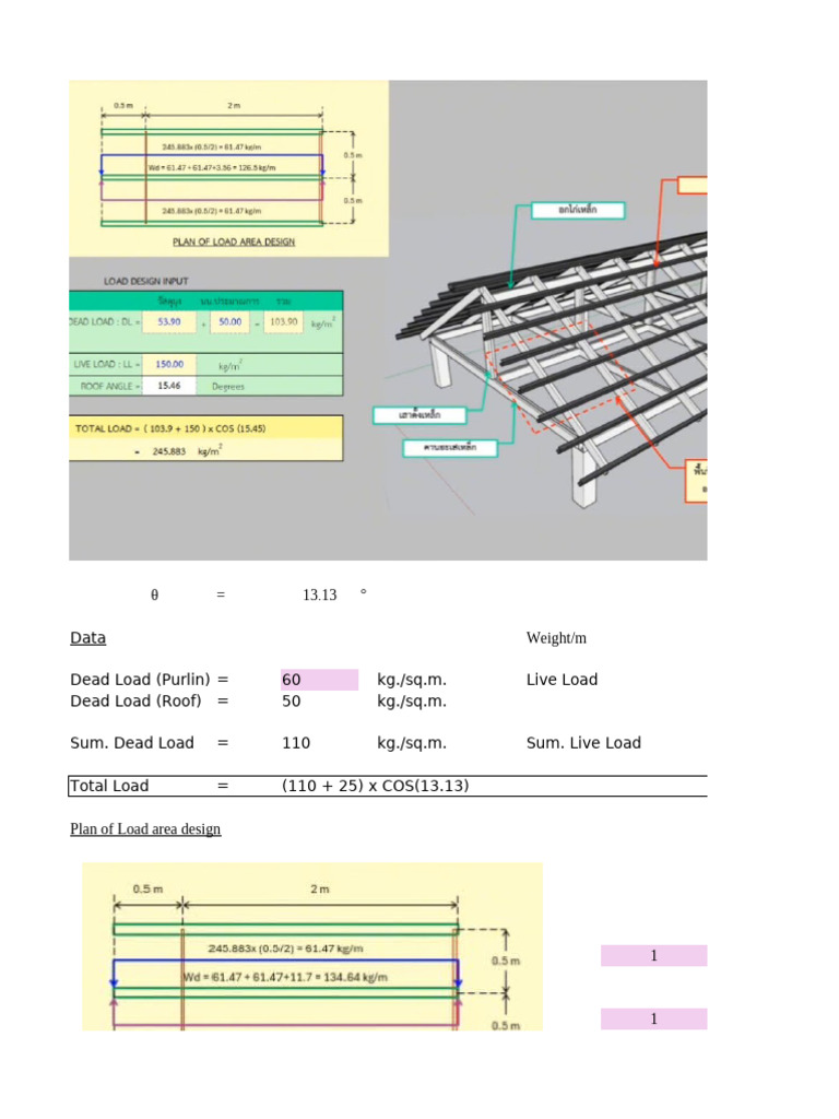 Asd Steel Rafter | PDF | Continuum Mechanics | Applied And ...