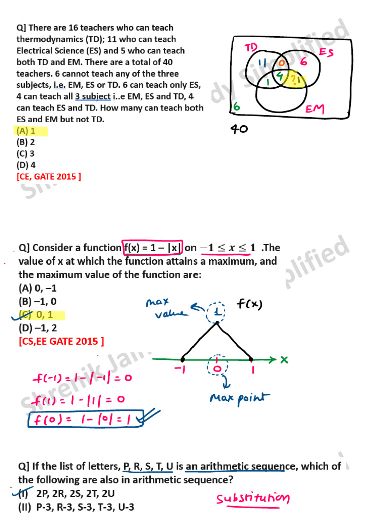 8) Aptitude Practice Class Gate Pyqs - 8 @fuckallresource | PDF