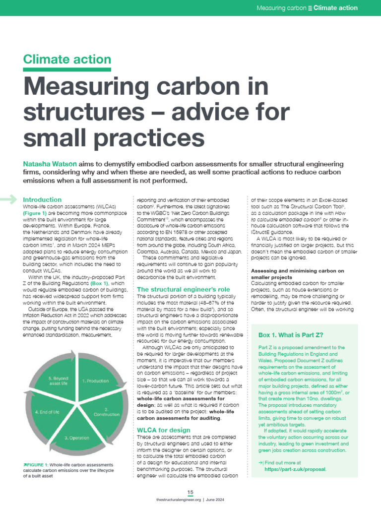 WLCA Guidance for Small Practices | PDF | Climate Change Mitigation ...