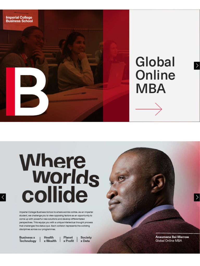Imperial Global Online MBA Overview 2025 | PDF | Master Of Business ...