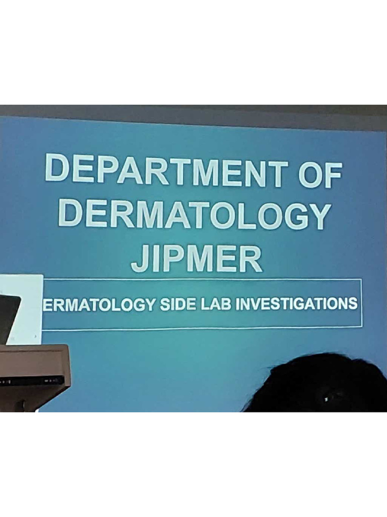 Side Lab Diagnosis of Dermatologic Diseases | PDF