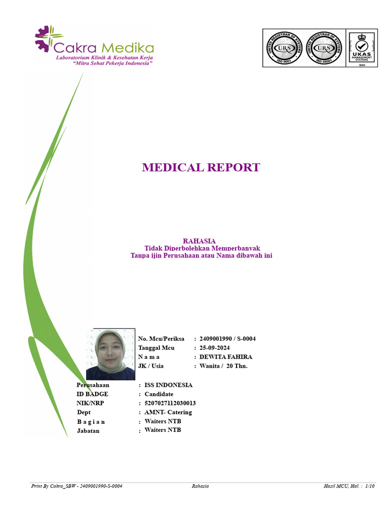 Fit With Note Sedang - Dewita Fahira S 0004 5207027112030013 ...