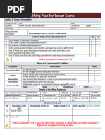 Mobile Crane Lifting Plan Template | PDF