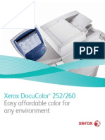 Xerox Docucolor 252/260: Easy Affordable Color For Any Environment