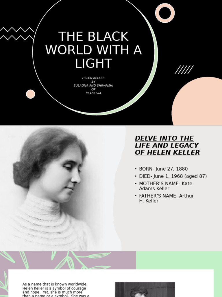 Helen Keller | PDF