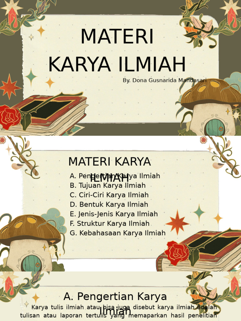 Panduan Lengkap Karya Ilmiah | PDF
