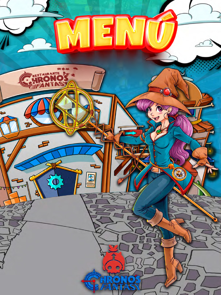 Menú de Chronos Fantasy Restaurante | PDF | Queso | Alimentos