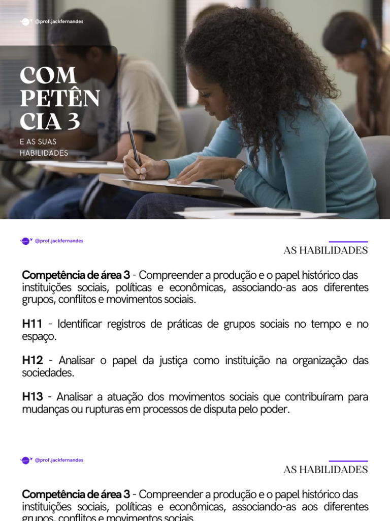 Microdados ENEM 2024: Habilidades Humanas | PDF | Sociedade | Sociologia