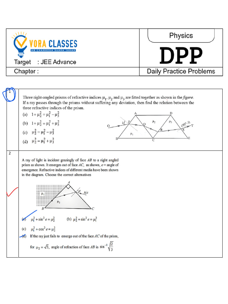 Ray Optics | PDF
