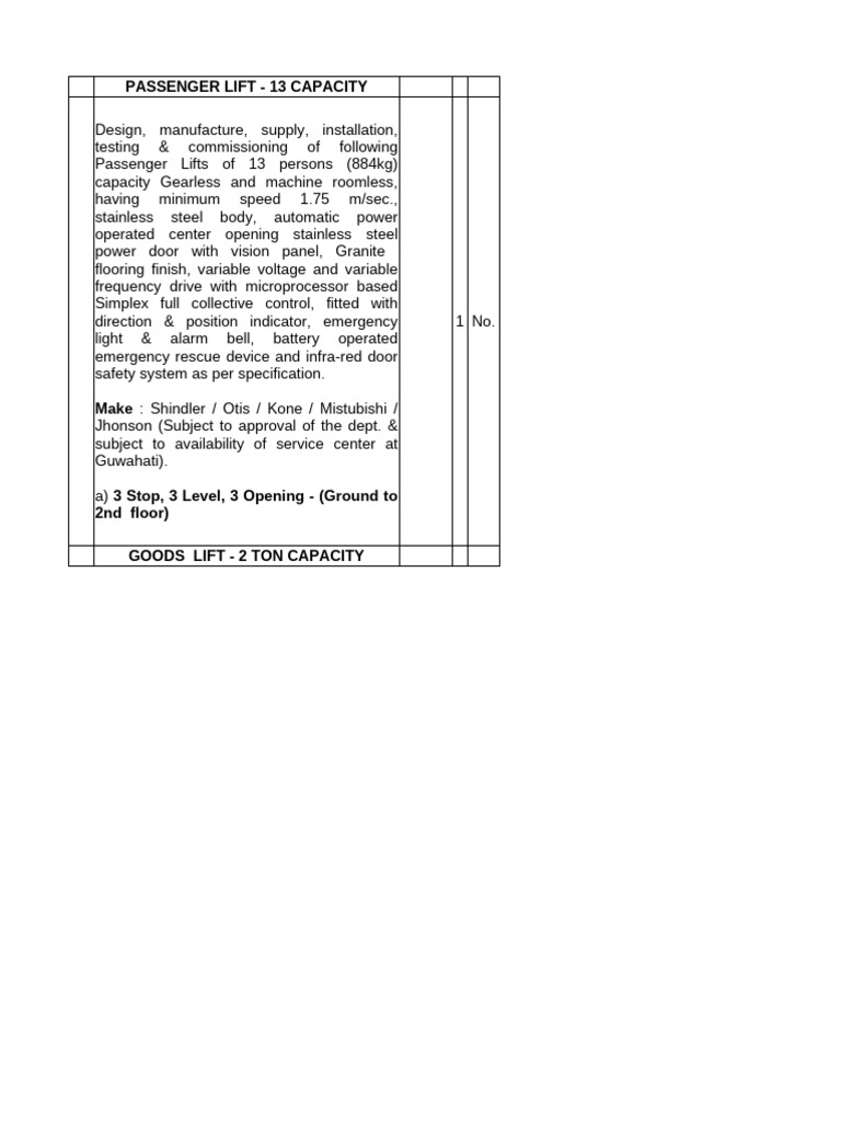 Lift | PDF