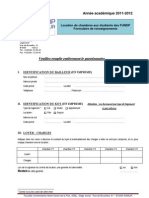 Questionnaire Proprietaire