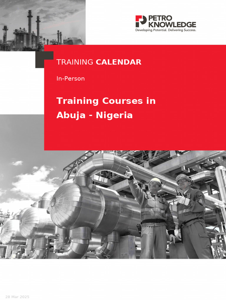 Petroknowledge Training Plan 91691 | PDF