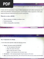 Writing Effective Memoranda and Orders | PDF | Memorandum | Human ...