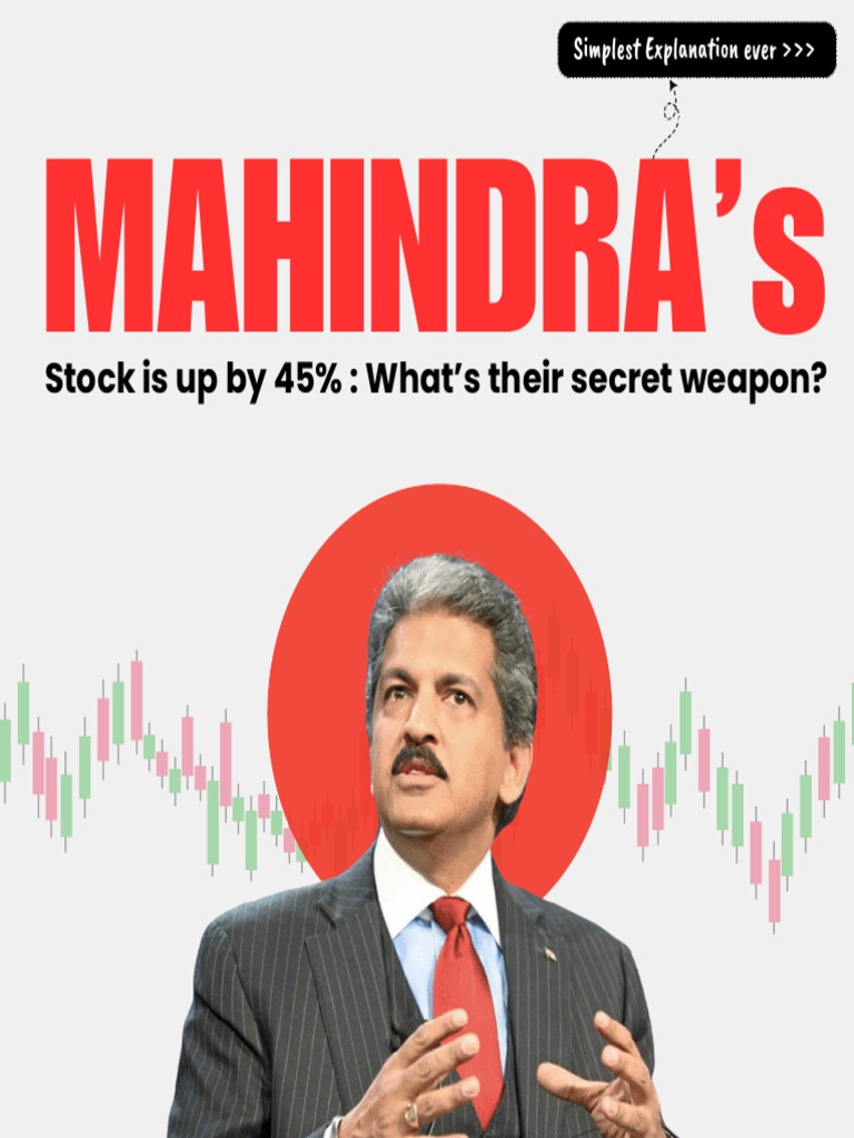 Mahindra's 45 Stock Surge Explained PDF Tractor Economies
