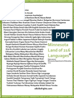 Minnesota Land of 216 Languages