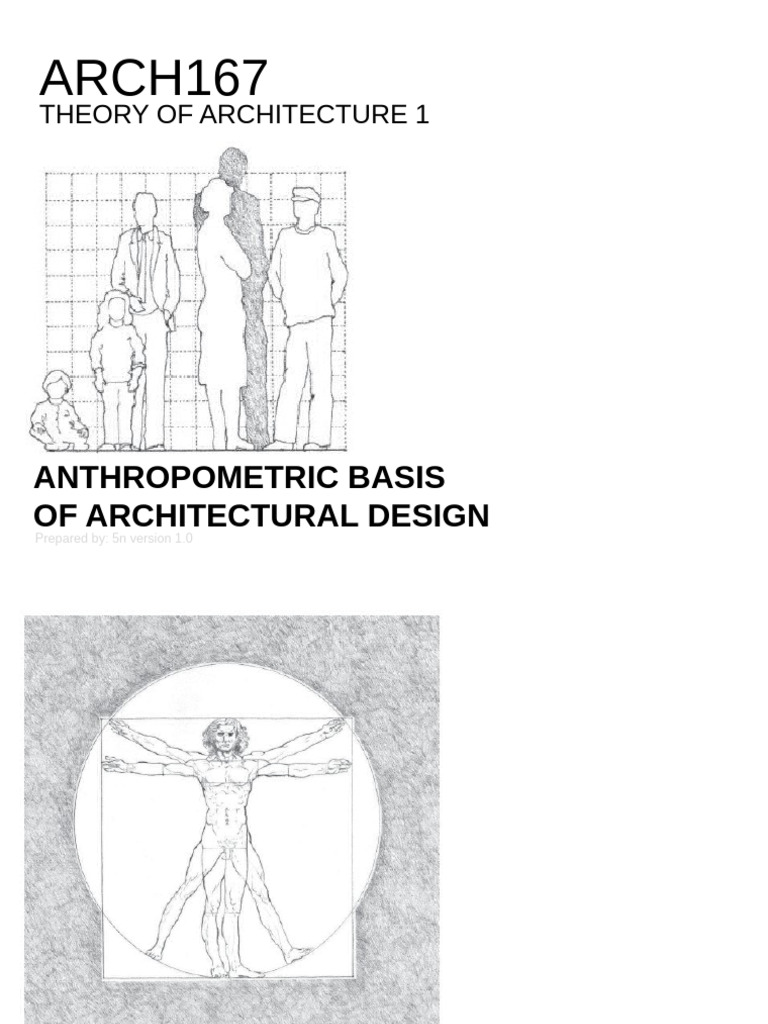 Anthropometric Principles in Architecture | PDF