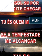 (2) SE O SOL SE PÔR E A NOITE CHEGAR (SOBRE AS ÁGUAS)