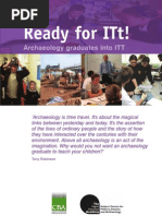 Download Readyfor ITt  Booklet - Archaeology and Teachers by David Connolly SN8950920 doc pdf