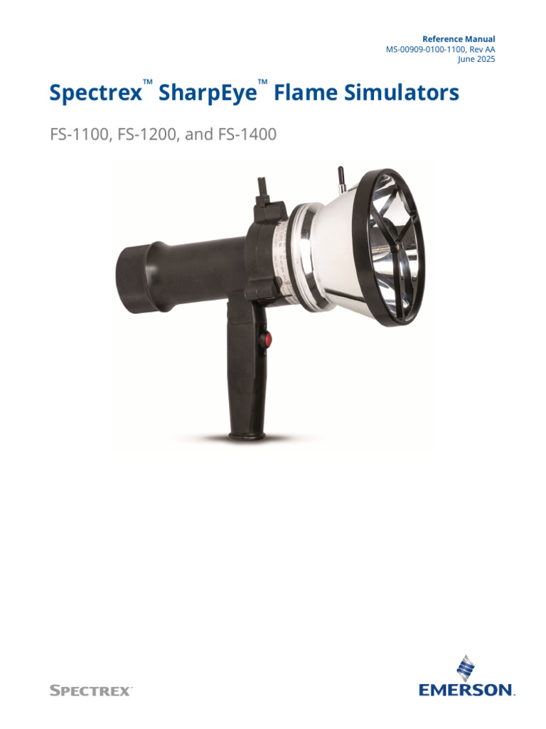 Spectrex Flame Simulator Manual | PDF | Battery Charger ...