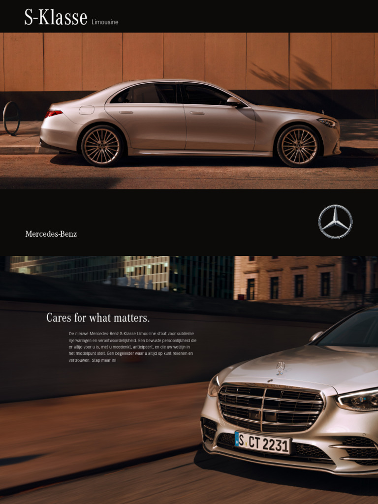 Brochure S Class Berline Benl | PDF