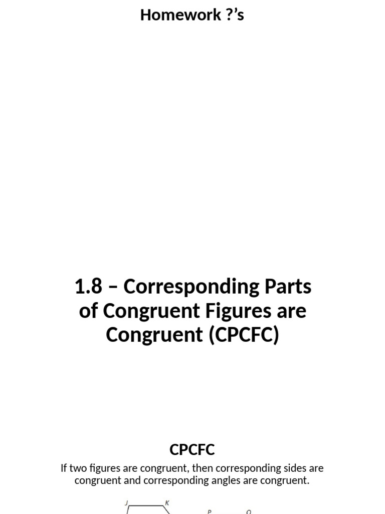 Understanding CPCFC in Geometry | PDF