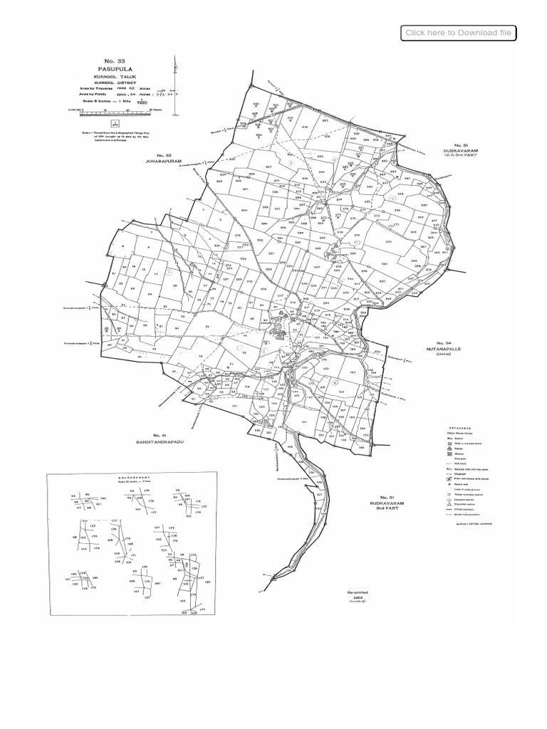 Pasupala Village Map | PDF