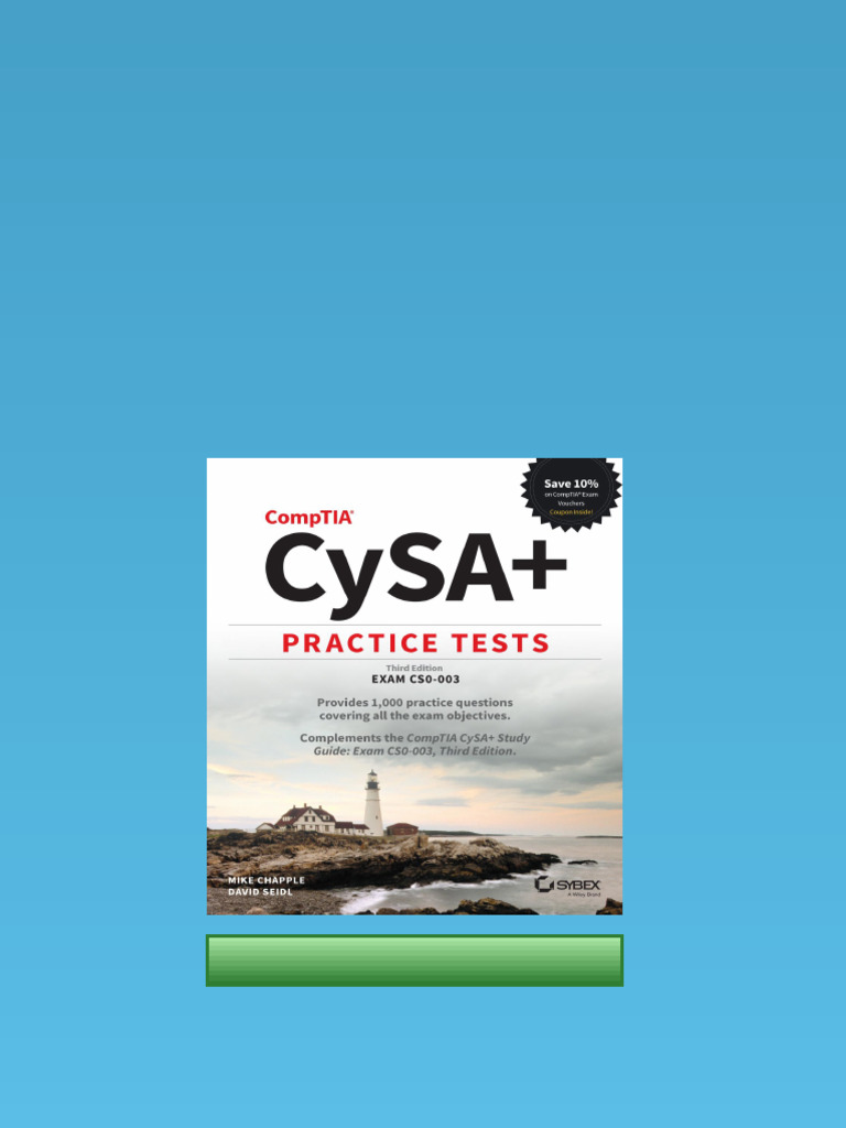 Ebook) CompTIA CySA+ Practice Tests by Mike Chapple, David Seidl