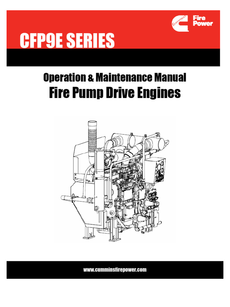 Fire Pump Engine Operation Manual | PDF | Rotating Machines | Engine ...