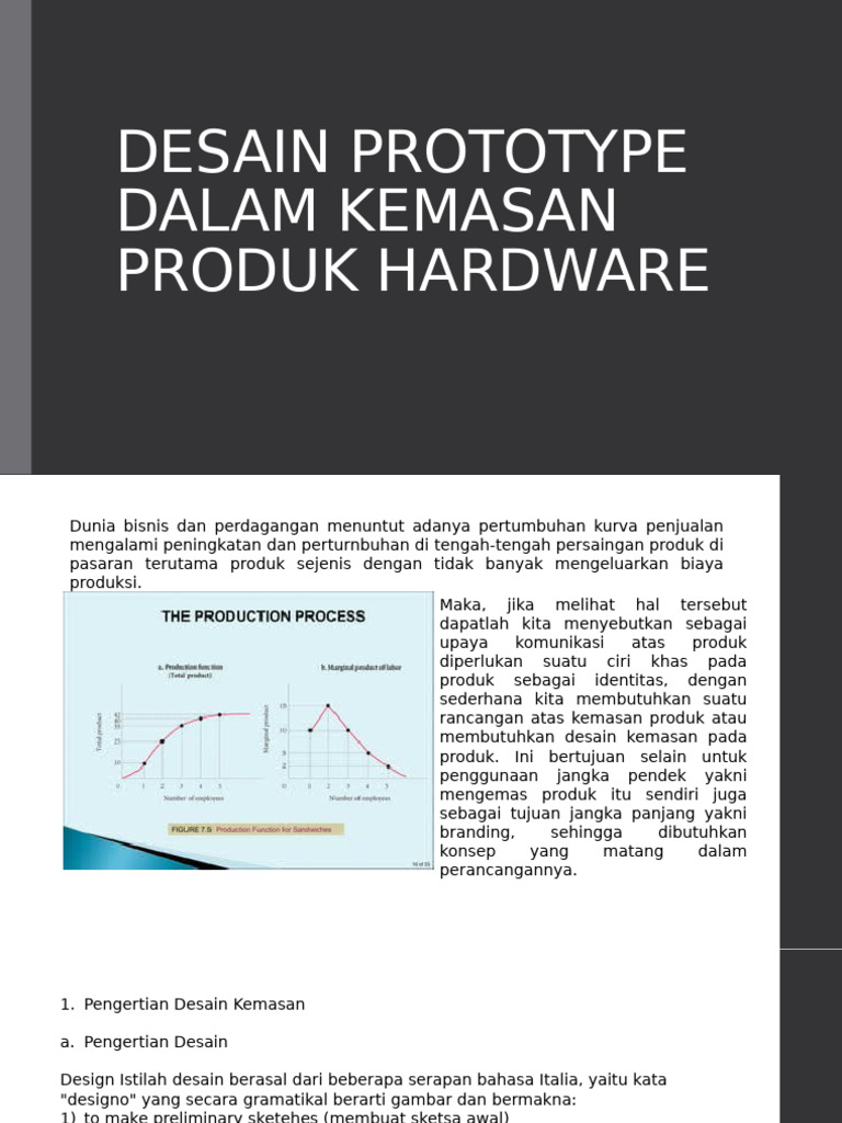 Desain Prototype Dalam Kemasan Produk Hardware | PDF