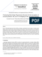 Contrasting Knowledge Organization Systems for Agricultural Research