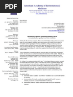 Download AAEM Smart Meter Immediate Caution Advisory April 12 2012 by Center for Electrosmog Prevention SN89510749 doc pdf