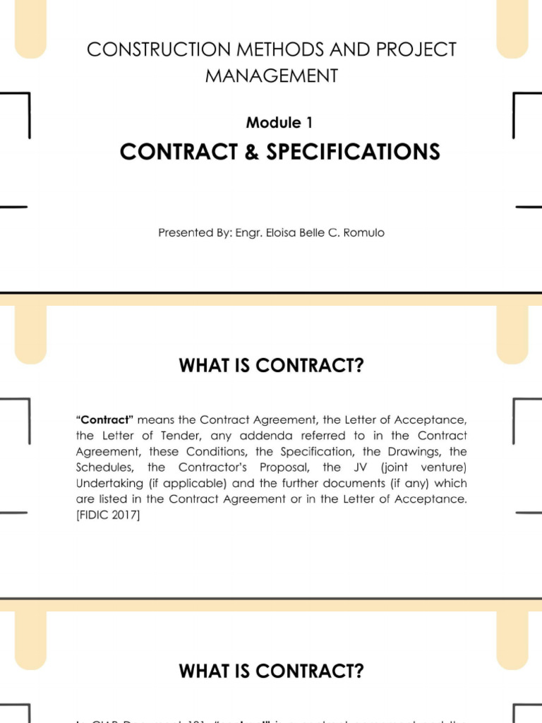 Ce 423 Module 1 | PDF