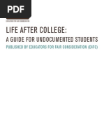 Illegal Alien Post-College Guide