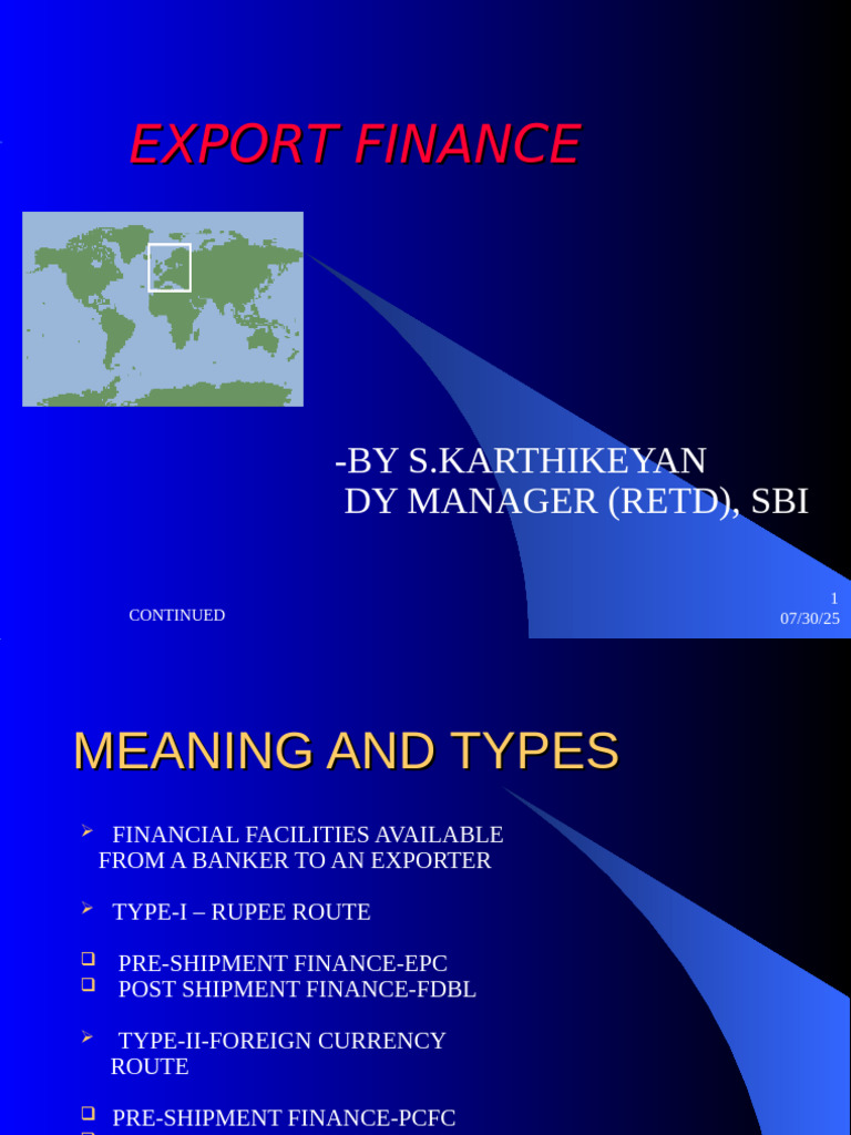 Understanding EPC and PCFC in Export Finance | PDF | Interest | Loans