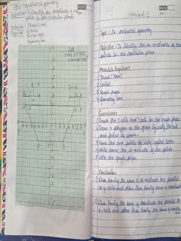 Maths Practical File 5 Experiments Class 9 | PDF