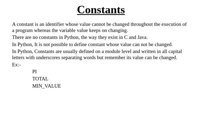 Constant | PDF