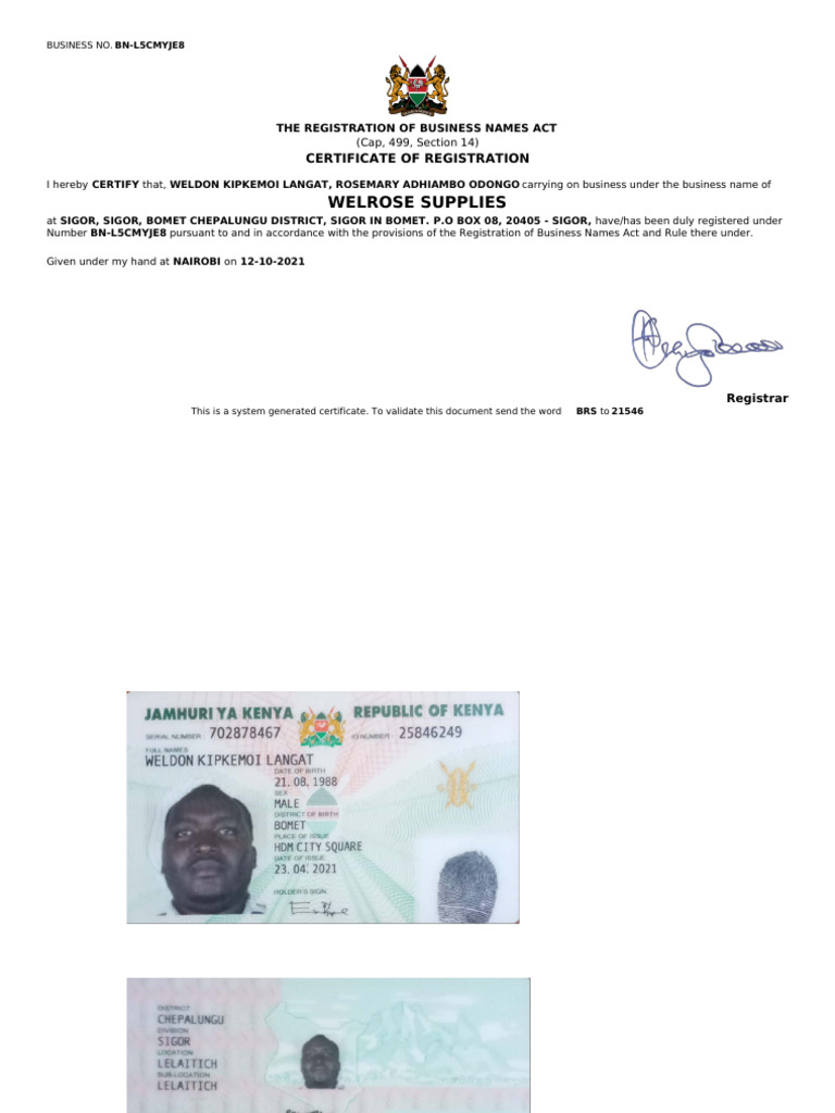 BN L5CMYJE8 Business Registration Certificate - Merged | PDF