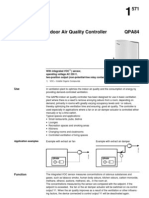 Siemens Indoor Air Quality Controller QPA84 - en